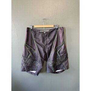 JetPilot Board Shorts Mens Size 36 Black Swim Surf Logo Beach